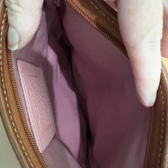 Coach Pink Over the Shoulder/Crossbody Bag - Picture 11 of 13